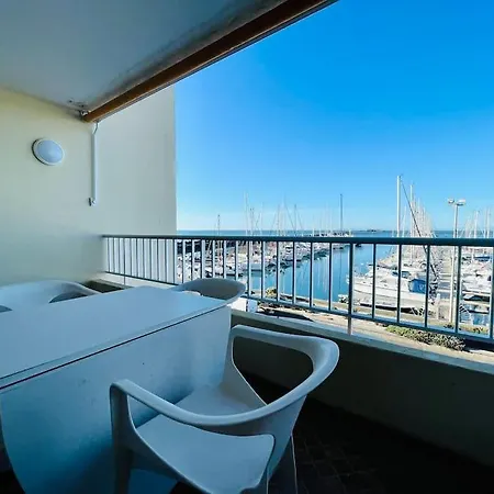 Cap D T3 , Plage De La Conque , Vue Port , Fort Brescou דירה *
