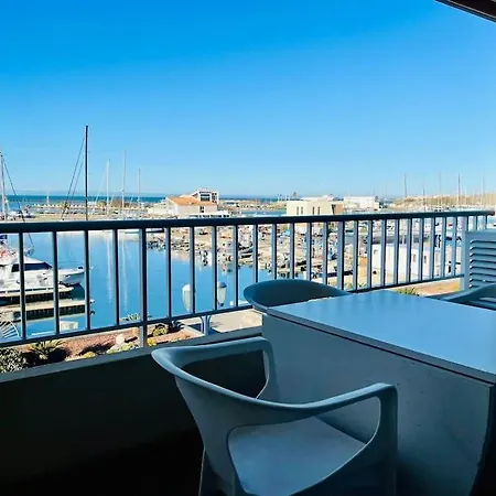Cap D T3 , Plage De La Conque , Vue Port , Fort Brescou * אגדה