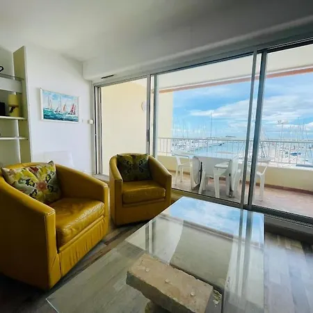 Cap D T3 , Plage De La Conque , Vue Port , Fort Brescou דירה *